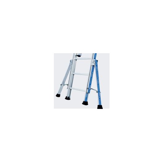 ECHELLE UNIVERSELLE - PLATINIUM 300 COULISSE À CORDE 3 PLANS - 3X16 MARCHES - HAUTEUR D'ACCES MAXIMUM 12.29 M - TUBESCA COMABI