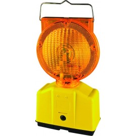 LAMPE DE CHANTIER SOLAIRE CLIGNOTANTE AUTOMATIQUE A LED - TALIAPLAST