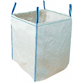 Taliabag fond plat 1500 kg Taliaplast 390607 vue d'ensemble big bag blanc 90 × 90 × 120 cm