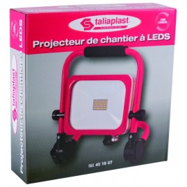 PROJECTEUR PORTATIF LED 1800 LUMENS - TALIAPLAST