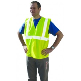 GILET JAUNE CLASSE 2 BAUDRIER - TALIAPLAST