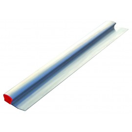 Règle alu forme H profil fermé 1 mètre Taliaplast 380601 vue d'ensemble avec bouchons d'extrémité