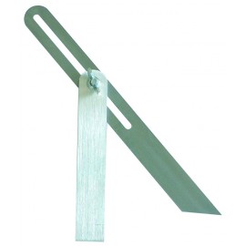 Fausse équerre à coulisse Taliaplast 40cm avec talon aluminium et lame acier trempé pour menuiserie