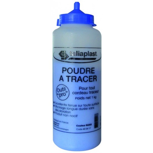 POUDRE A TRACER BLEUE 1000G - TALIAPLAST