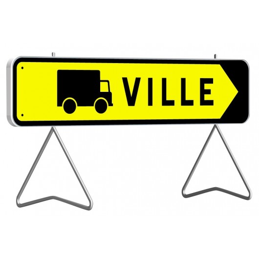 KD21b 1600 T1 DEVIATION VERS "VILLE" FLECH.AMOV(CAMION) - TALIAPLAST