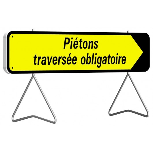 KD 1300X300 T1 PIETONS TRAVERSEE OBLIGATOIRE FL.AMOV. - TALIAPLAST