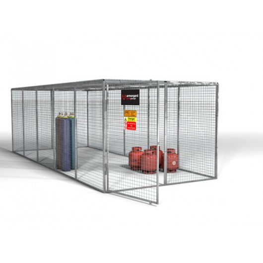 ARMORGARD - Cage bouteilles de gaz Gorilla Gas CageGGC15 - 400x6000x1800