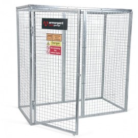ARMORGARD GGC7 cage pour bouteille de gaz galvanisée cadenassable