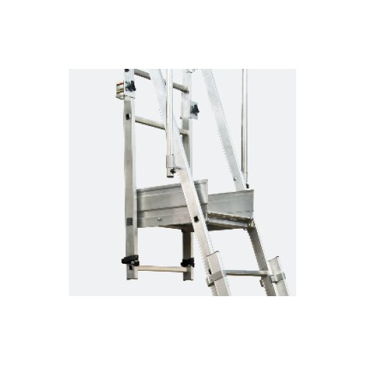 Echelle PREMUR - échelle spécifique aux chantiers de gros œuvre - Aluminium - TUBESCA COMABI