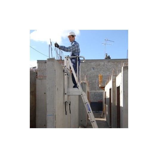 Echelle PREMUR - échelle spécifique aux chantiers de gros œuvre - Aluminium - TUBESCA COMABI