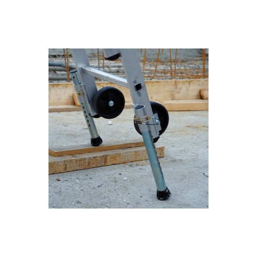 Echelle PREMUR - échelle spécifique aux chantiers de gros œuvre - Aluminium - TUBESCA COMABI