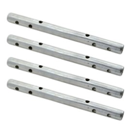 Ensemble de 4 manchons de liaisons poutre aluminium - Pour échafaudage R200/M368 - TUBESCA COMABI - Réf: 06001007