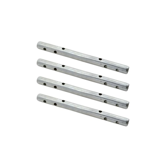 Ensemble de 4 manchons de liaisons poutre aluminium - Pour échafaudage R200/M368 - TUBESCA COMABI - Réf: 06001007