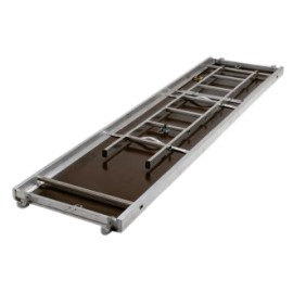 Plateau échafaudage 3m bois et alu avec trappe et échelle intégrée Tubesca Comabi M368
