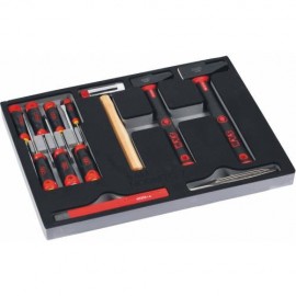 Servante Servi-630N - 200 Outils Maint. Indust. Mod. Mousse - Sam Outillage