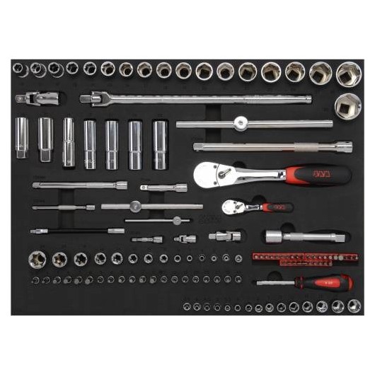 Servante Servi-630N - 200 Outils Maint. Indust. Mod. Mousse - Sam Outillage Servante Servi-630N - 200 Outils Maint. Indust. Mod. Mousse - Sam Outillage