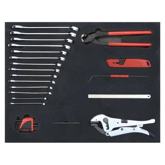 Servante Servi-630N - 200 Outils Maint. Indust. Mod. Mousse - Sam Outillage Servante Servi-630N - 200 Outils Maint. Indust. Mod. Mousse - Sam Outillage