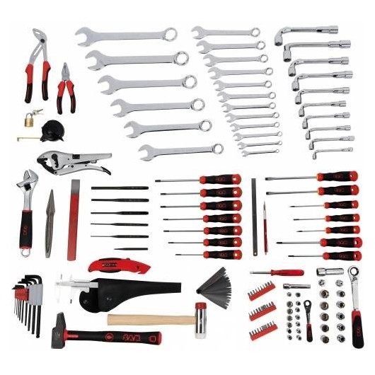 Servante Servi-630N - 135 Outils Maint. Indust. Mod. Abs - Sam Outillage Servante Servi-630N - 135 Outils Maint. Indust. Mod. Abs - Sam Outillage