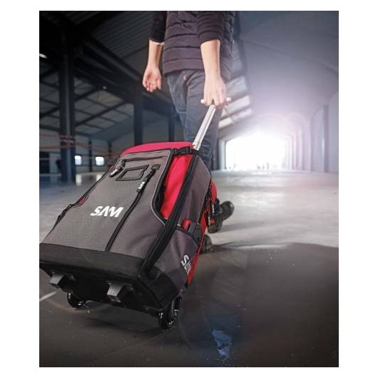 Sac A Dos Textile De 40 Litres Avec Trolley - Sam Outillage