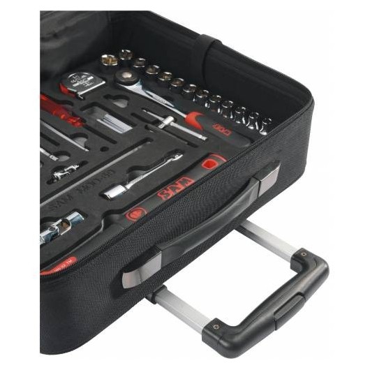 Valise Textile Vide 440 Mm Avec Trolley - Sam Outillage Valise Textile Vide 440 Mm Avec Trolley - Sam Outillage