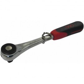 Cliquet 1/2'' Push 120 D. Invers. Levier Avec Clip Inox Fme - Sam Outillage