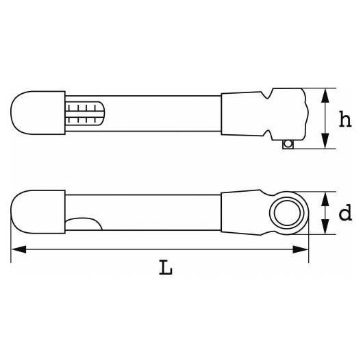 Cle Dynamometrique Isolee 1000 Volts 8-50 Nm 3/8'' - Sam Outillage Cle Dynamometrique Isolee 1000 Volts 8-50 Nm 3/8'' - Sam Outillage