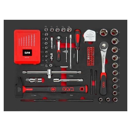 Valise Multi Outils 145 Outils - Sam Outillage