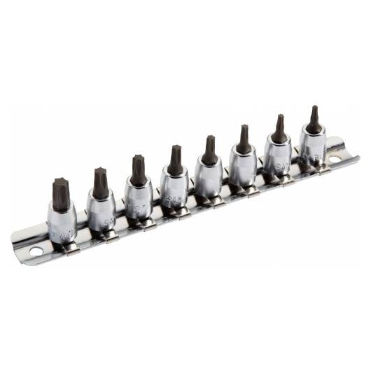 Rack 8 Douilles Torx 1/4'' - Sam Outillage