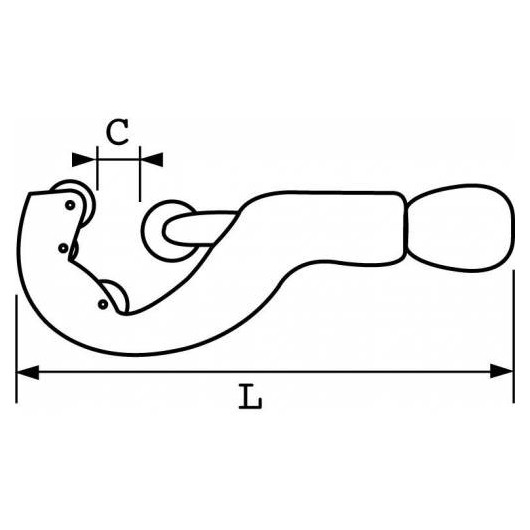 Coupe Tube A Coulisseau - Sam Outillage Coupe Tube A Coulisseau - Sam Outillage