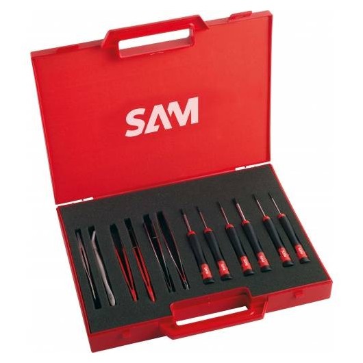 Composition De 12 Outils Electroniques - Sam Outillage