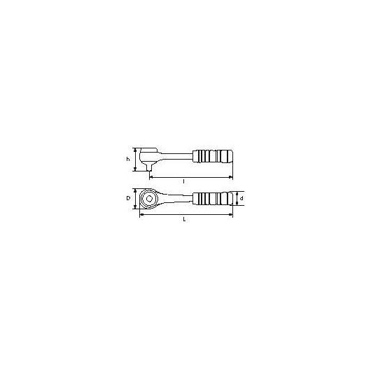 Cliquet Chantier 3/8'' - Sam Outillage Cliquet Chantier 3/8'' - Sam Outillage