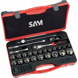 coffret 27 pièces SAM Outillage 1/2″