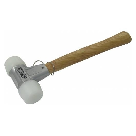 Massette Embouts Nylon Diametre 40Mm Avec Clip Fme - Sam Outillage Massette Embouts Nylon Diametre 40Mm Avec Clip Fme - Sam Outillage