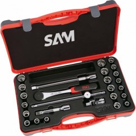 Coffret 26 Outils 1/2'' En Mm Et En Pouce - Sam Outillage