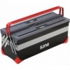 Caisse A Outils Bi-Matiere 5 Cases - Composition 50 Outils - Sam Outillage