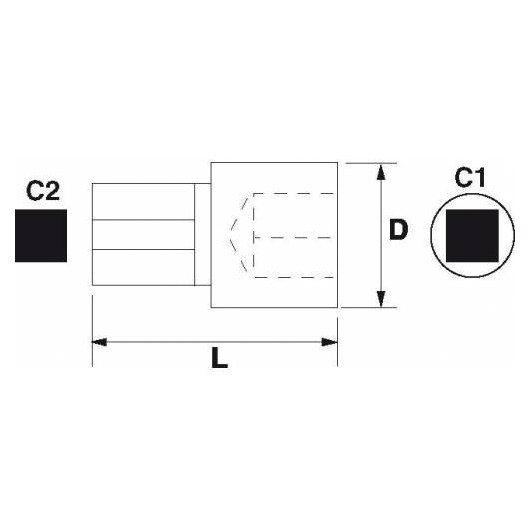 Reducteur 3/4'' - Sam Outillage Reducteur 3/4'' - Sam Outillage
