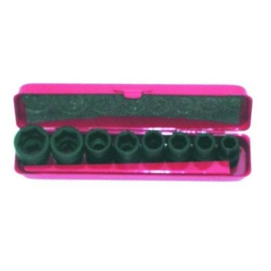 Jeu De 8 Douilles A Chocs 3/8'' De 8 A 19 Mm - Sam Outillage