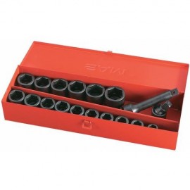 Coffret 18 Outils Impact 3/4'' De 19 A 42 Mm - Sam Outillage