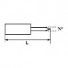 Embout 1/4'' Long Pozidriv N°2 - Sam Outillage