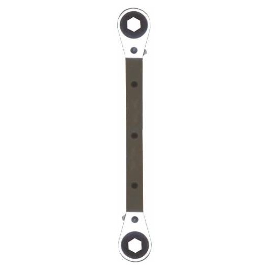 Cle Coudee Double Cliquet 8 Et 12 Mm - Sam Outillage