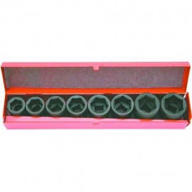 Coffret De 8 Douilles Chocs 3/4'' De 24 A 36 Mm - Sam Outillage