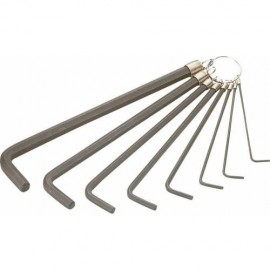 Anneau 8 Cles Males Longues 6 Pans En Pouce - Sam Outillage