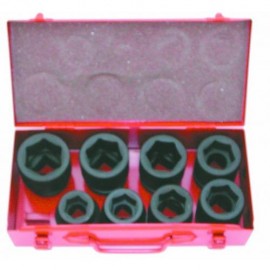 Coffret De 8 Douilles Chocs 1'' De 24 A 41 Mm - Sam Outillage