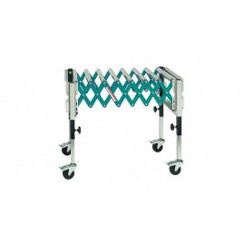 Table à rouleaux extensible Jouanel TRX réglable en hauteur pour sortie de profileuse joint debout