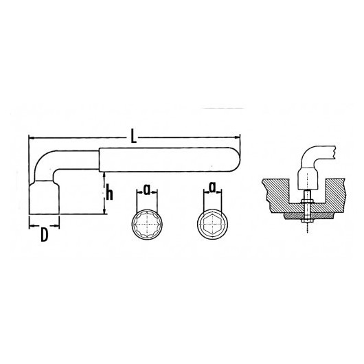 Clés à pipe isolées 1000V - SAM OUTILLAGE Clés à pipe isolées 1000V - SAM OUTILLAGE