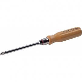 Tournevis BOIS Phillips® lame ronde - SAM OUTILLAGE