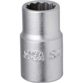 Douilles courtes 1/2" 12 pans en mm - SAM OUTILLAGE