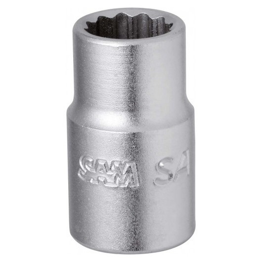 Douilles courtes 1/2" 12 pans en mm - SAM OUTILLAGE Douilles courtes 1/2" 12 pans en mm - SAM OUTILLAGE