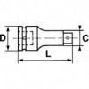 Rallonges impact 3/8" - SAM OUTILLAGE
