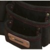 POCHE À CLOUS CUIR RENFORCÉ AVEC CEINTURE, 3 POCHES ET 5 PORTE-ACCESSOIRES - GAMME TABLIERS-SACS - JOUANEL - Réf: POCOU-R